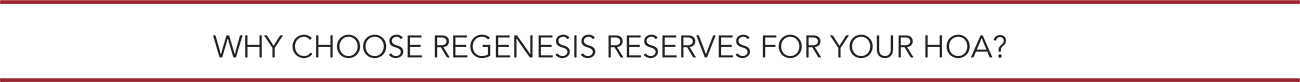Why choose Regenesis Reserves for your HOA?